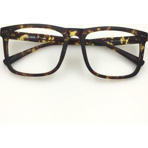 Big frame eyeglasses optical eyeware glasses TR90 flexible large spectacle eyeglasses plain glasses eyeglass square 8205