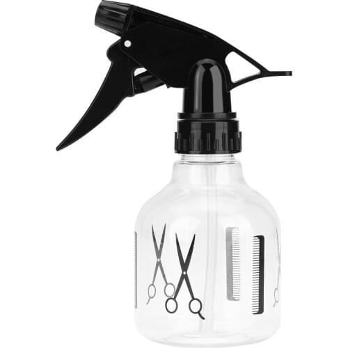 Pro 300ml Salon Bottle Plastic Spray Bottle Hairdressing Watering Can Water Spray for Barber Hair Tool Haircut Mist Sprayer