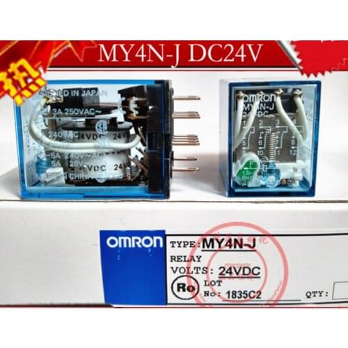 OMRON Relay MY4N-GS MY4N-J DC24V