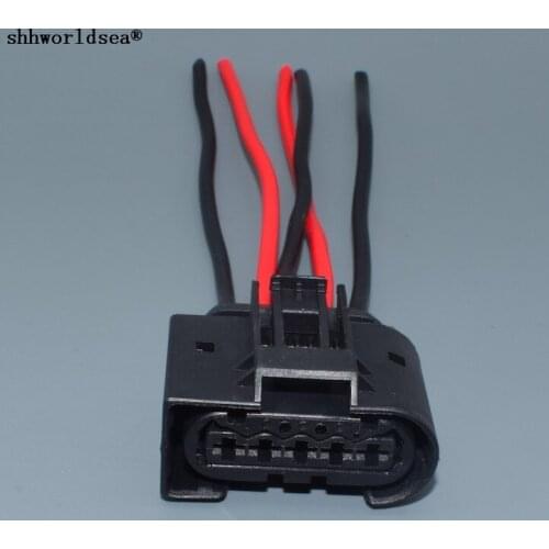 Shhworldsea Automotive Ignition Coil Plug Female Waterproof Connector With Wire Pigtail For Mercedes Benz 09441511