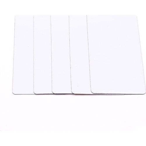 Pack of 5 Rewritable Dry Erase Magnetic Tape Strips Labels Tags, 4 x 2 Inches（5x10cm
