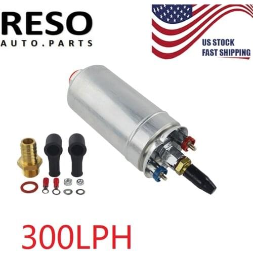 RESO--External Fuel Pump Poulor 300lph OEM:0580 254 044 TOP QUALITY