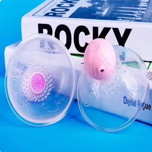 12 Frequency Rotary Breast Pump Bra Massager Wireless Electric Nipple Sucker Cup Breast Enlargement Vibrator Sex Toys For Women