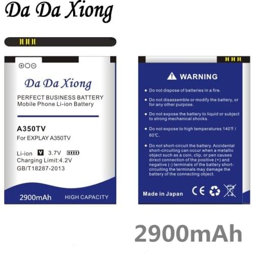 Da Da Xiong 2900mAh A350TV Battery for Explay A350TV battery