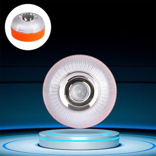 Car Emergency Light Flashing Roadside Car Emergency Beacon Light Rechargeable Magnetic Induction Strobe Light Safety Light