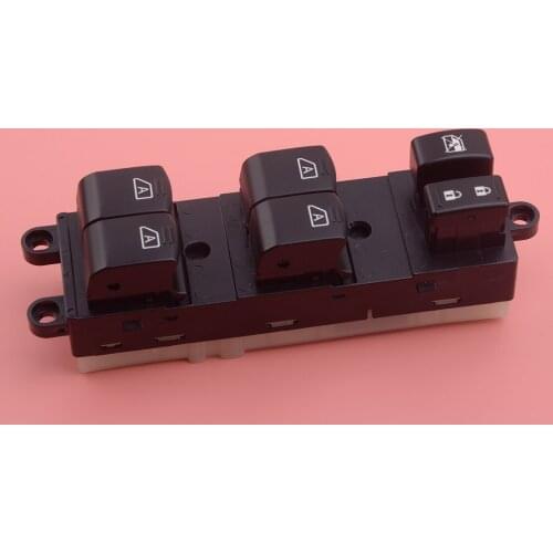Black Car Front Left Driver Side Master Power Window Switch Fit for Infiniti M35 M45 2006 2007 25401-EH100