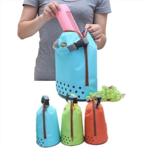Travel Picnic Camping Tote Bag Organizer Insulated Thermal Carry Bags Bento Food Drinks Bag Lunch Bags Ice Pack