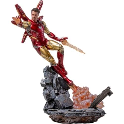 Disney Marvel Legends Avengers Iron Man Figma Mark 85 Action Figure 26 Cm 1/10 PVC Movie Model Collectible Toy Gfit