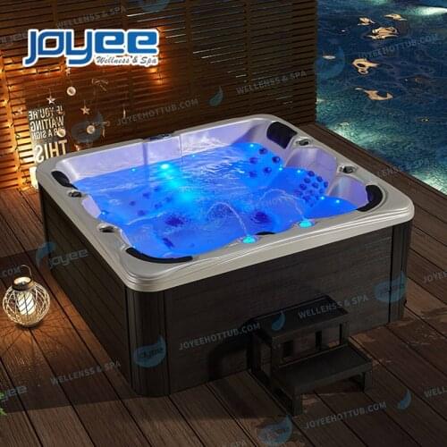 JOYEE Hot Sale 6 Persons Outdoor Spa Tub/Factory Direct Selling Outdoor Jacuzzi Function Spa Balboa