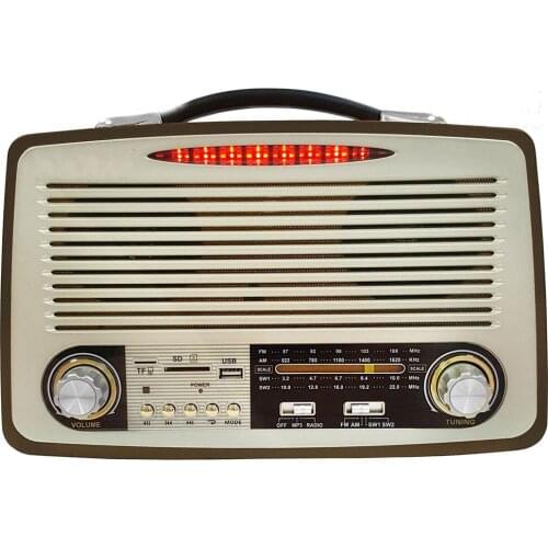 Kemai MD-1700BT Nostalgia Looking Bluetooth Music box