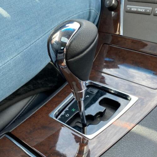 For Lexus Toyota ES330 ES350 GS460 IS250 LX470 LS460 RX350 RX400H LX RX450H SC430 CT200H Leather Gear Shift Knob Accessories