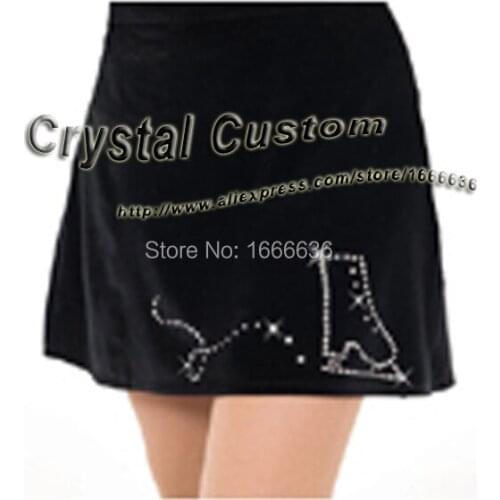 Hot Sales Custom Figure Skating Skirt For Women Elegant New Brand Vogue Ice Skating Dresses For Competition DR2095