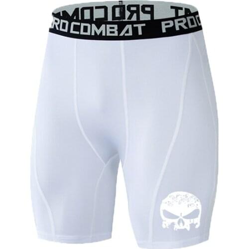 Mens Muscle Vitality Elastic Compression Tights Tights Mens Fitness Shorts Fitness Sports Seam Fitness Shorts