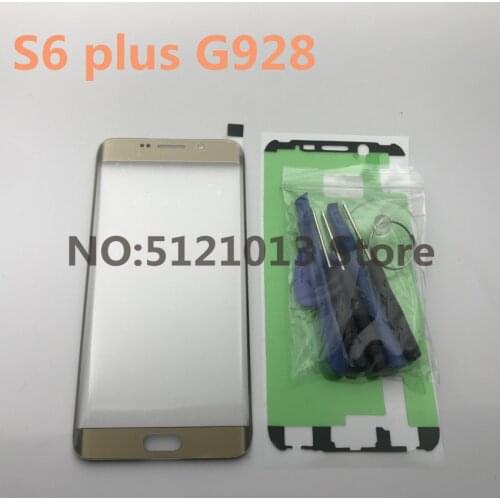 Original Replacement LCD Front Touch Screen Outer Glass Lens For Samsung Galaxy S6 plus G928 G928F SM-G928FD Repair Tools
