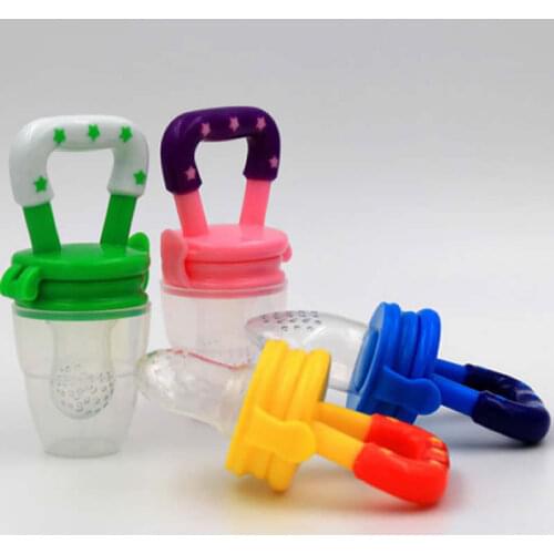 Baby Teether Vegetable Fruit Feeder Baby Pacifier Toy Chewable Soother Sucking Thumb Teething Nursing Baby Nipple Pacifier