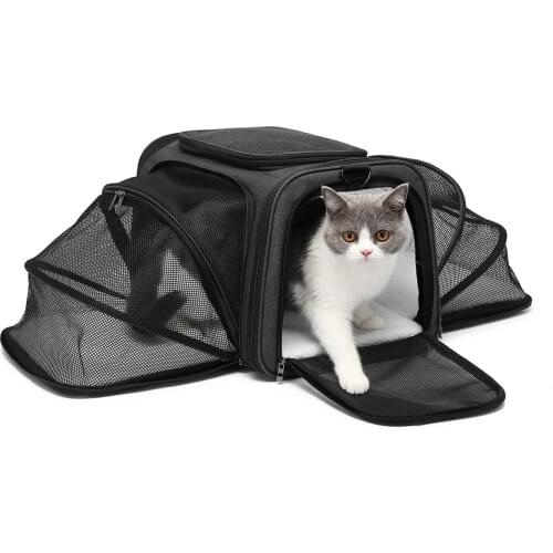 Transportation Bike Carrier for Dogs Supplies Product Soft Cat Shaped Bag Pet Cat Carrier Bag