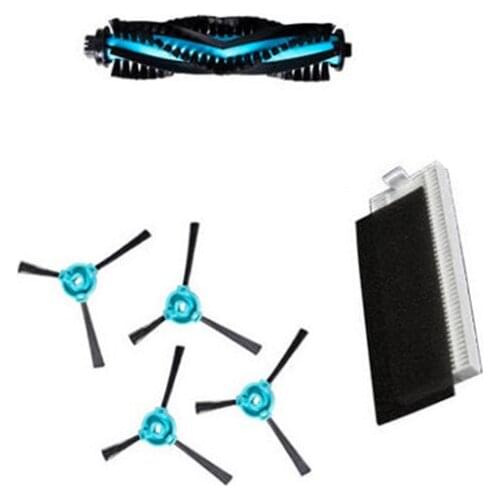 Robotic Vacuum Cleaner Main Brush Side Brushes HEPA Filter for Conga 1190 Robot Vacuum Cleaner Filter Parts Accessories