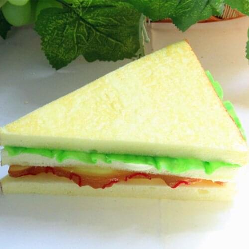 1pcs High imitation artificial sandwich model&artificial plastic fake simulated sandwich