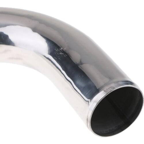 3" 90 Degree Car Air Intake Pipe Aluminum Intercooler Cooling Tube