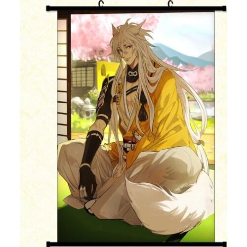 Anime Touken Ranbu Wall Scroll Mural Poster Wall Hanging Poster Home Decor Collection Art