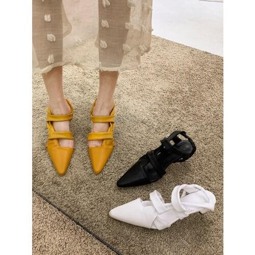 Womens Sandals Summer Wear 2021 New Fashion Pointed Roman Style Stiletto High Heels Heels Women