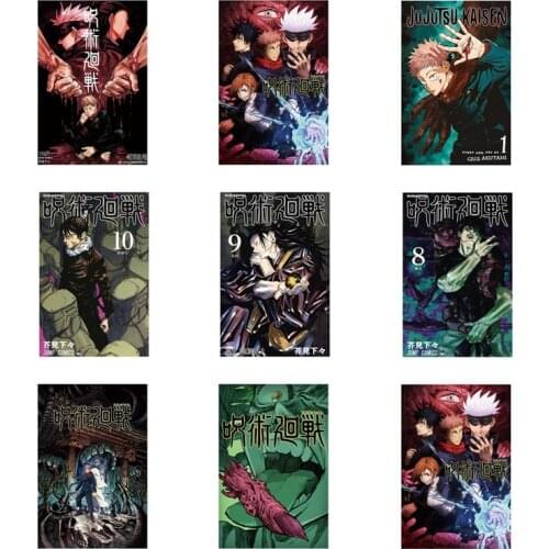 5D DIY Full Round Drill Diamond Painting Anime Jujutsu Kaisen Poster Diamond Embroidery Cross Stitch Mosaic Art Decor Gift