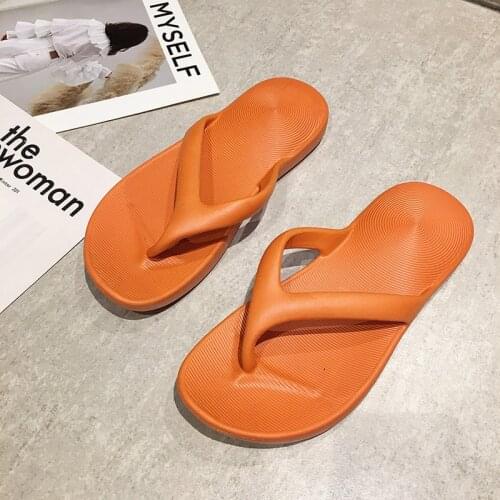 New Women Flip Flops Home Comfort Flat Slippers Womens Indoor EVA Non-slip Slippers Fashion Casual Slides Beach shoes