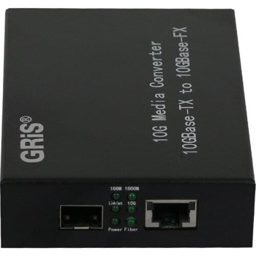 10G Optical Fiber Transceiver 10G Photoelectric Converter LC Interface Ethernet SFP Multi-Single-Mode Dual-Fiber RJ45