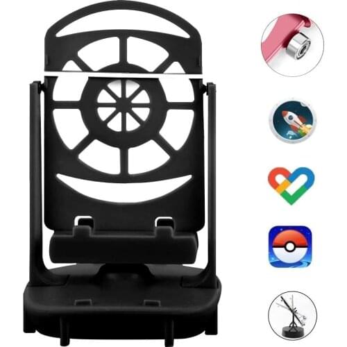 Phone Walking Swing Shaker Mobile Stand Holder Pedometer Brush Stepper for Pokemon Go Phone Wiggler counter for iphone 12 Xiaomi
