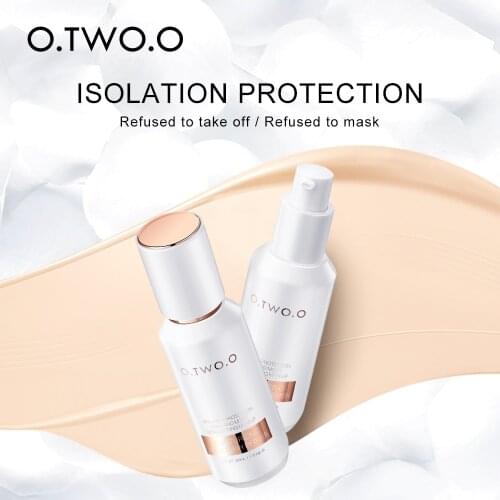 O.TWO.O Makeup Primer Face Base Liquid Matte Foundation Primer Invisible Pore Primer Non-greasy Not Cakey Protective Cosmetics