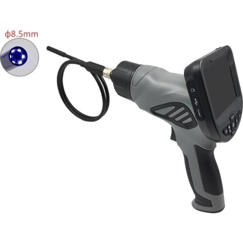 5.5/8.5MM High Sensitive Borescope Professional Digital Waterproof 6 LED Lamp Industrial Car Endoscope Inspect Auto Camera