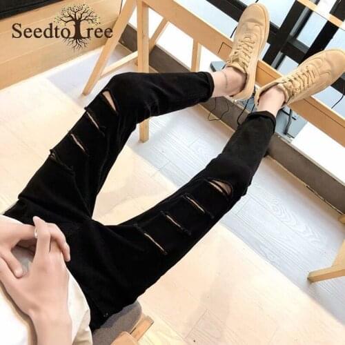 Мужские джинсы SeedtoTree China At AliExpress