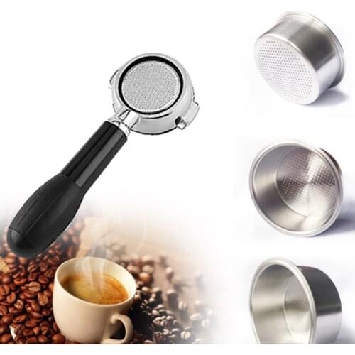 Tainless Steel Porous Filter Bowl Basket For Espresso/Machine Coffee Maker Part High Quality Coffee Tea Filter Basket