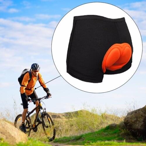 Man Cycling Underwear Shorts Thick Padded Sponge Cushion Underwear Riding Cycling Comfortable High Elasticity Cycling Equipment