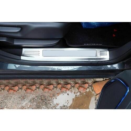 For Chevrolet Equinox 2018-2020 Steel Inner Door Sill Scuff Plate Cover Trim 4pc