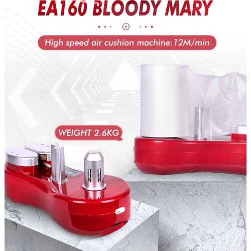 Air Cushion Machine Works with Bubble Pillow Wrap Roll Clear Air Column Air Bag HDPE Materials Film Use for Packing