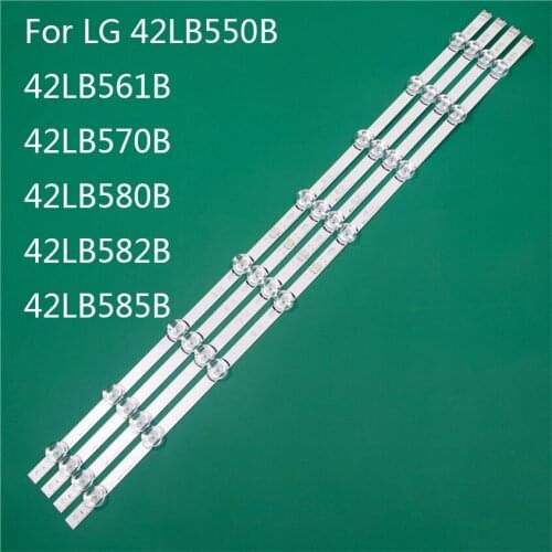 LED Illumination Part Replacement For LG 42LB582B 42LB550B 42LB570B 42LB580B 42LB561B 42LB585 LED Bar Backlight Strip Line Ruler