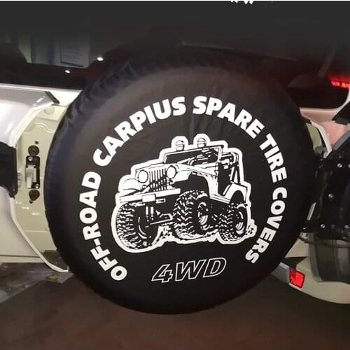 Protective PU Leahter OFF Road Carpius Spare Tire Cover For Mitsubishi Pajero V97/V93/V87 V73 CB070