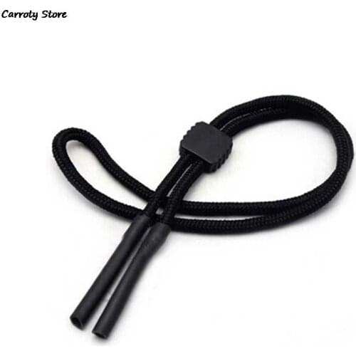 1pc 60cm Black Nylon Eyeglass Glasses Sunglasses Neck Cord Strap String Lanyard Holder Adjustable Free Drop Shipping