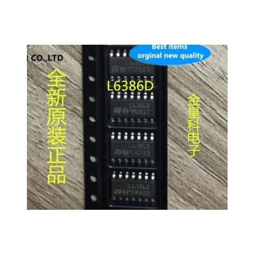 10PCS [jin huang ke electronic] L6386ED L6386D drive high voltage and low side in stock 100% new and original