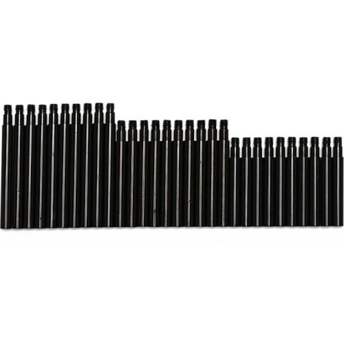 10PCS Bicycle Carbon Wheels Rim Valve French Valve Extenders Bike Parts Alloy Presta Valve Tire Extender For Rims 50/60/70mm