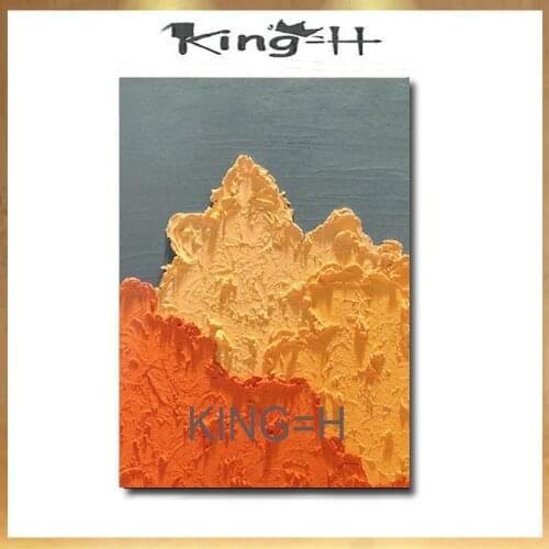 Abstract 3D Gold Thick Art Handmade Oil Painting Canvas Gold Paintings Wall Pictures Art Wall Artwork For Dining Room Decoration