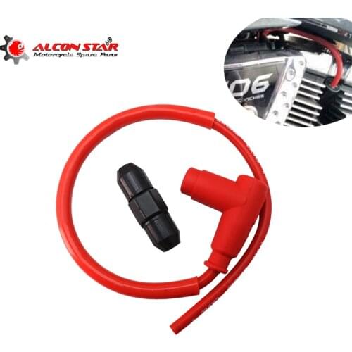 Alconstar- NGK Spark Plug Cup Ignition Wire Fit Motorcycle Dirt Bike Buggy Motocross Off Road For Yamaha For Suzuki For Honda