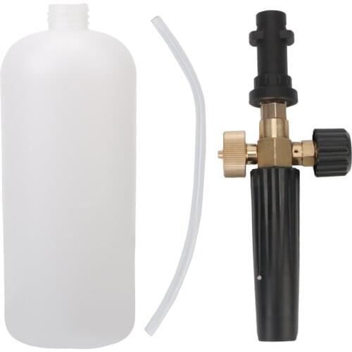 Car Soap Foam Generator Adjustable Sprayer Nozzle 1L Snow foam lance High Pressure Washer For Karcher K2 K3 K4 K5 K6 K7