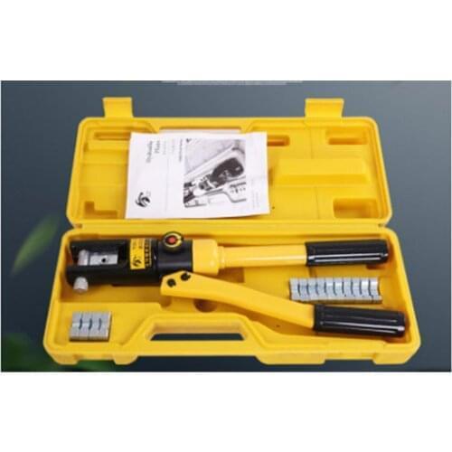 Free shipping 1pcs 10-70/120/240/300MM crimping range Hydraulic crimping tool YQK-120