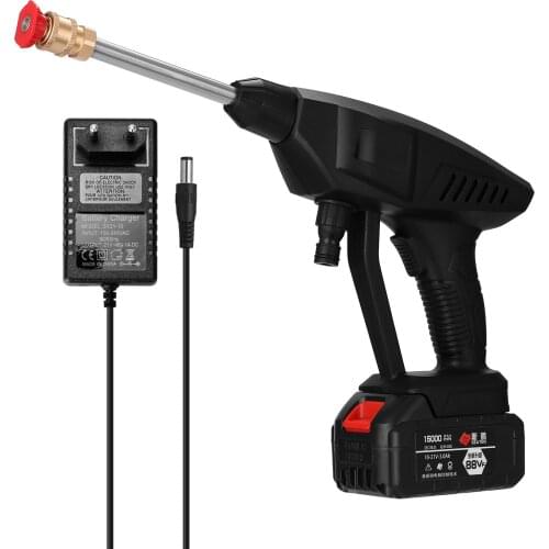 Household Cordless 30Bar High Pressure Car Wash Tool Portable Vehicle Cleaning Machine Electric Automobile Washer