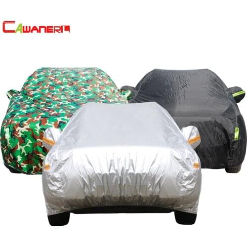 Cawanerl SUV Car Cover Outdoor Sun Rain Snow Cover Anti UV Scratch Resistant Dust Proof Sunshade Car Accessories Free Shipping