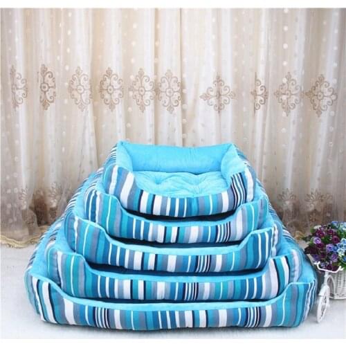 DAINCHOUL New Canvas Cat Dog House For Small Medium Pets Soft Warm Spring Fall Puppy Nest Bed House Dog Bed Kennel Pet Supplies