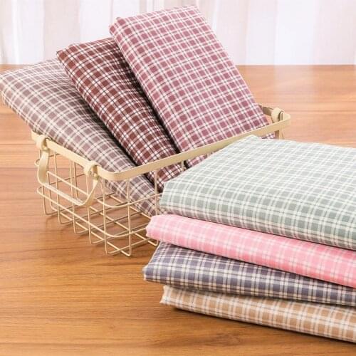 Plaid Fabric By The Meter for Dress Pants JK Skirt Coat Sewing Grid Brocade Fabrics Polyester Cotton Geometric Pattern Diy Per