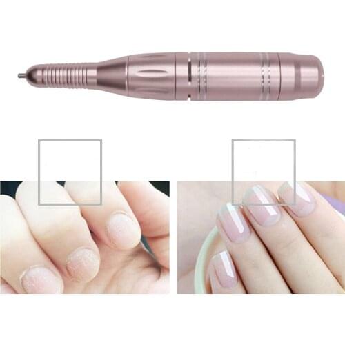 Nails Polishing Machine Portable Nail Drill Machine Pen Shaped Nail File Manicure Pedicure Kit Grinder Nail Art Supplies